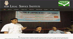 Desktop Screenshot of clapindia.org